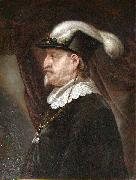 Karel van Mander Christian oil